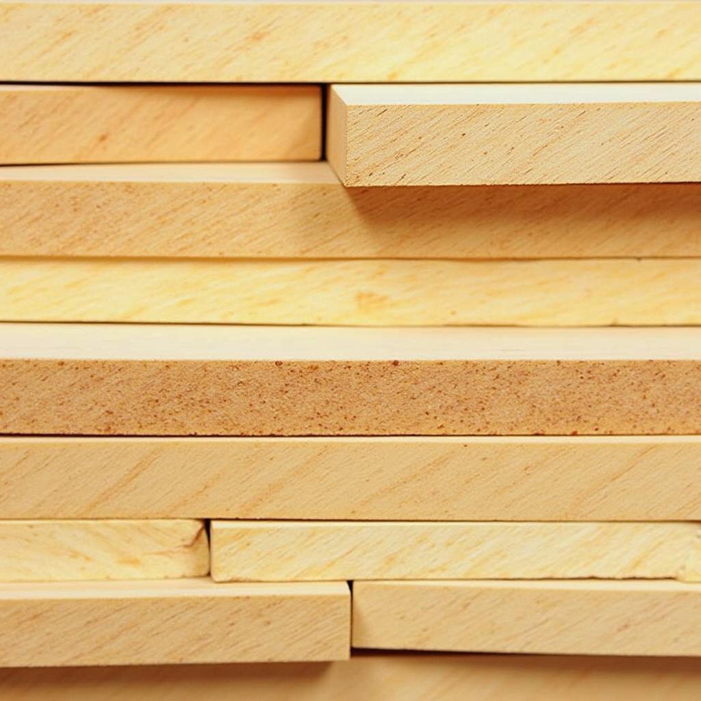 Thanh gỗ Giàng Giàng nguyên khối với màu sắc và vân gỗ đặc trưng