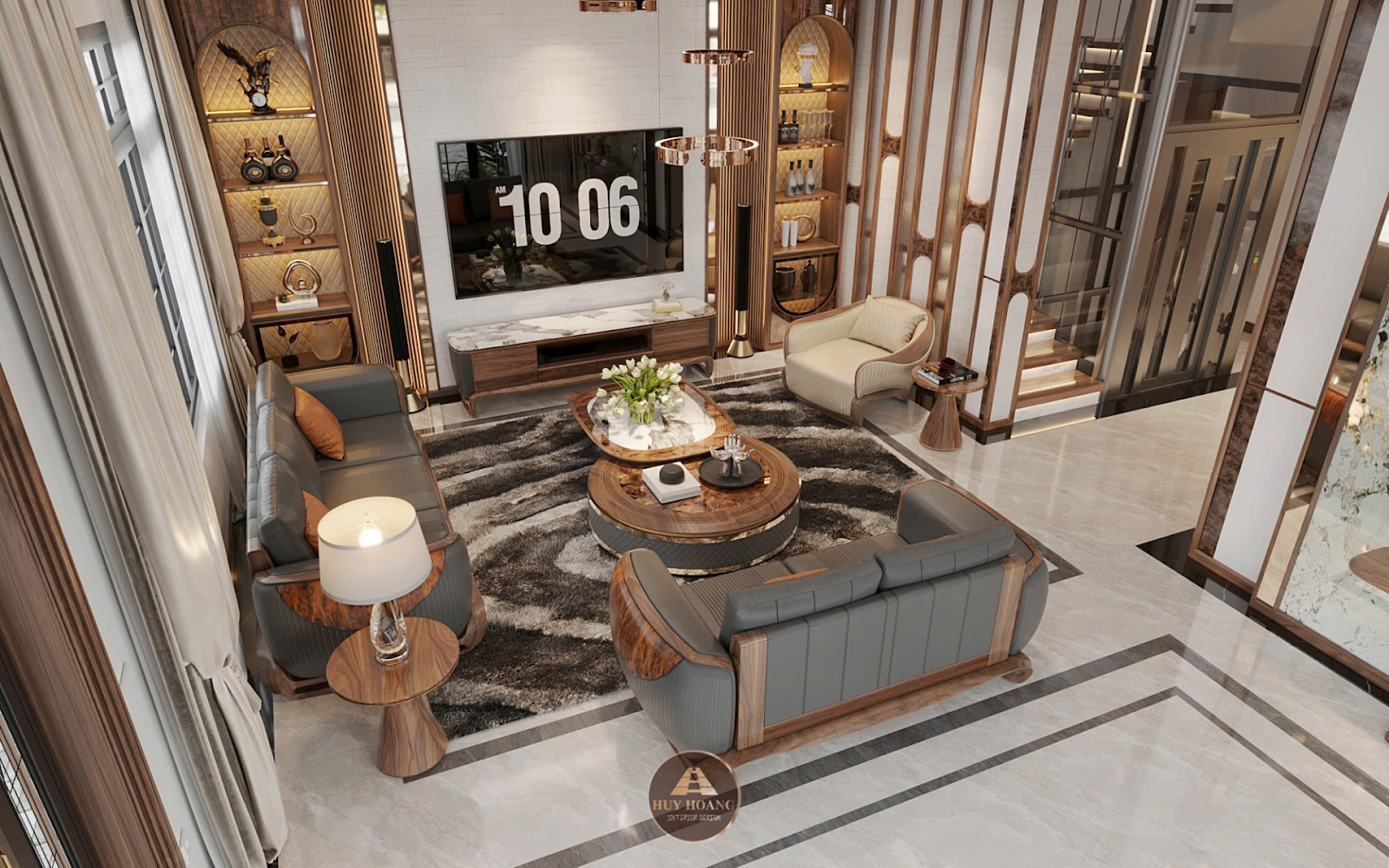 Ưu nhược điểm của thiết kế gỗ óc chó và cách lựa chọn đơn vị uy tín 2 Thiết kế gỗ óc chó
