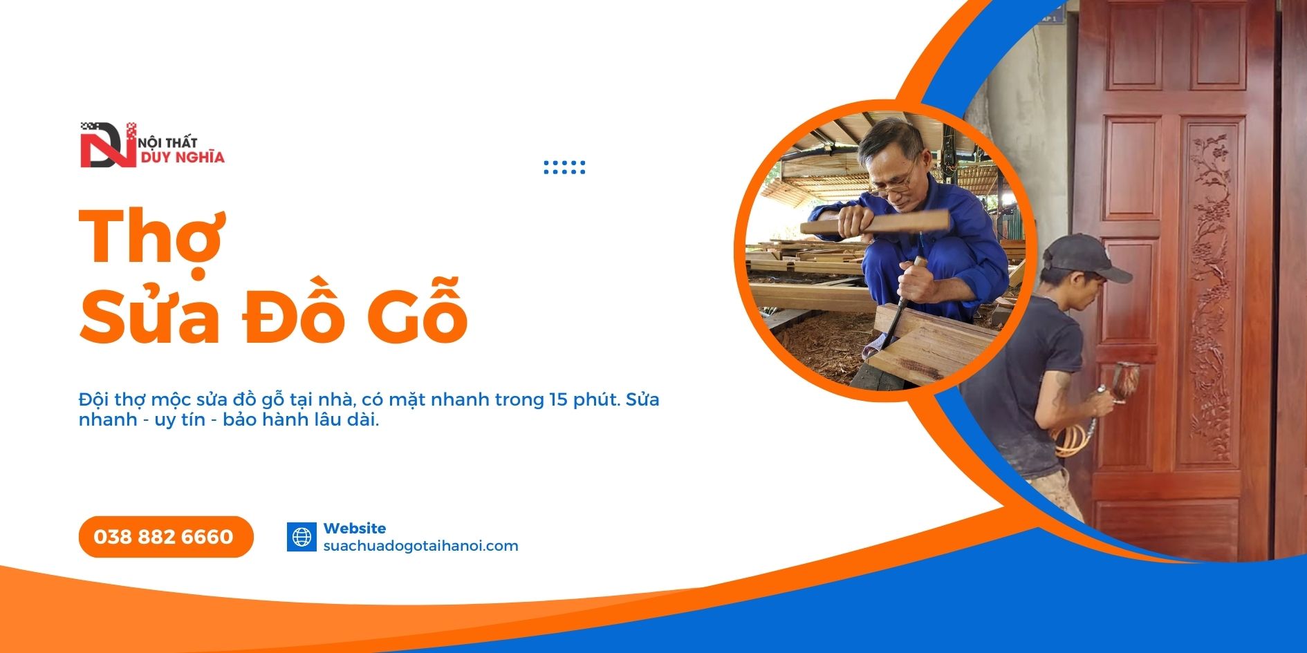 Thợ sơn PU Duy Nghĩa đang phun sơn làm mới cầu thang gỗ tại nhà Hà Nội không gây mùi