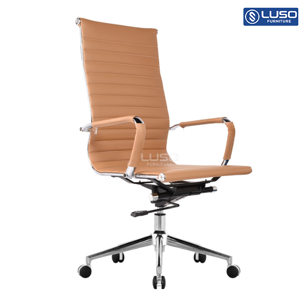 Ghế xoay da lưng cao GX2008-N Luso Furniture nổi bật với thiết kế tinh tế